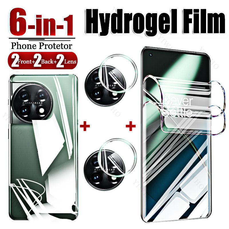 Oneplus Tablet Accessories - Película de hidrogel frontal y trasera