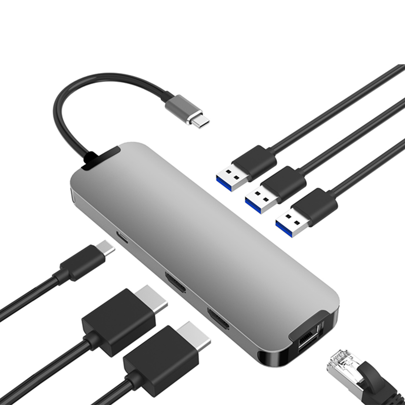 Usb Hub Type C - Adaptador de Hub USB Tipo C