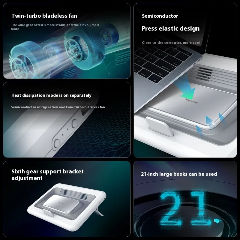 Enfriador de ordenador portáti - Cooling Stand Tablet reseña y precio