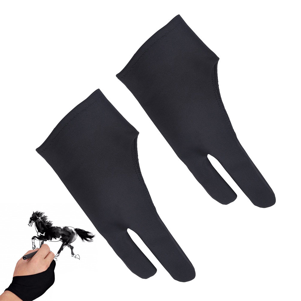 2 pares de guantes de dibujo p - Drawing Glove Artist reseña y precio