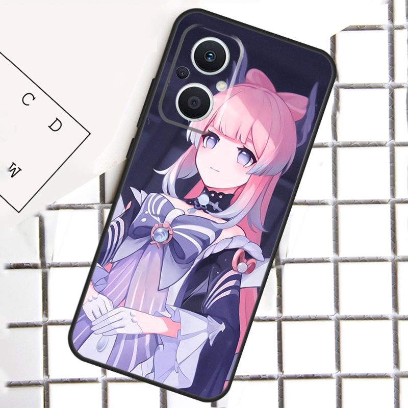 Funda de Genshin Impact con la - Oppo Reno 12 reseña y precio